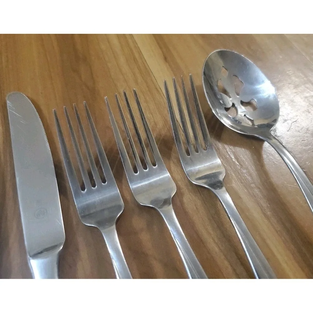 Pfaltzgraff PORTRAIT Stainless 18/8 Lot of 10 Pieces